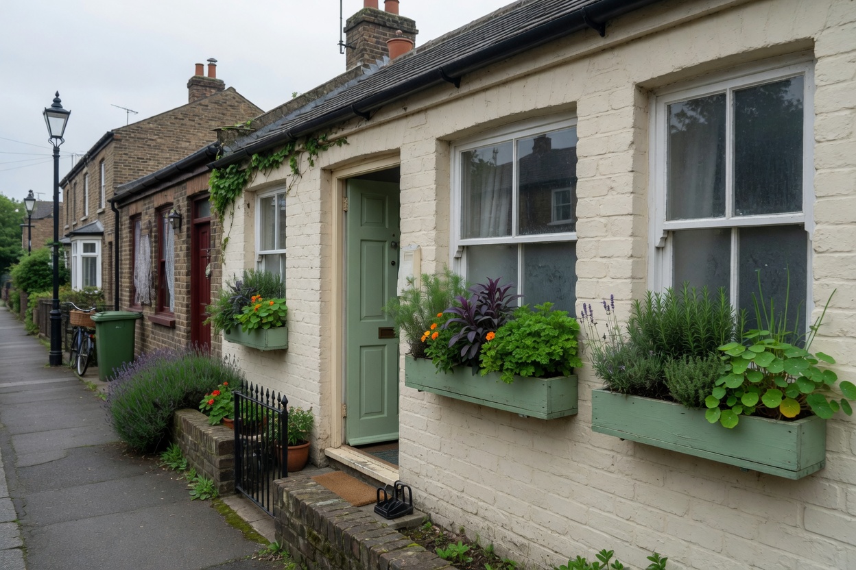Clinic exterior on a quiet street